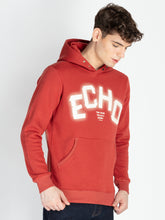Mens Solid Hooded Sweatshirt